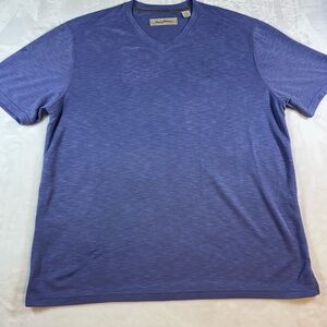 Tommy Bahama V-neck Dressy Mid- Weight Short Sleeved Shirt. Sz LG- Mint Cond!